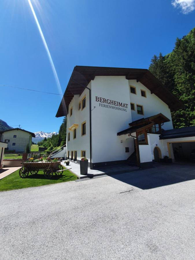 Haus Bergheimat Lejlighed Sankt Leonhard im Pitztal Eksteriør billede