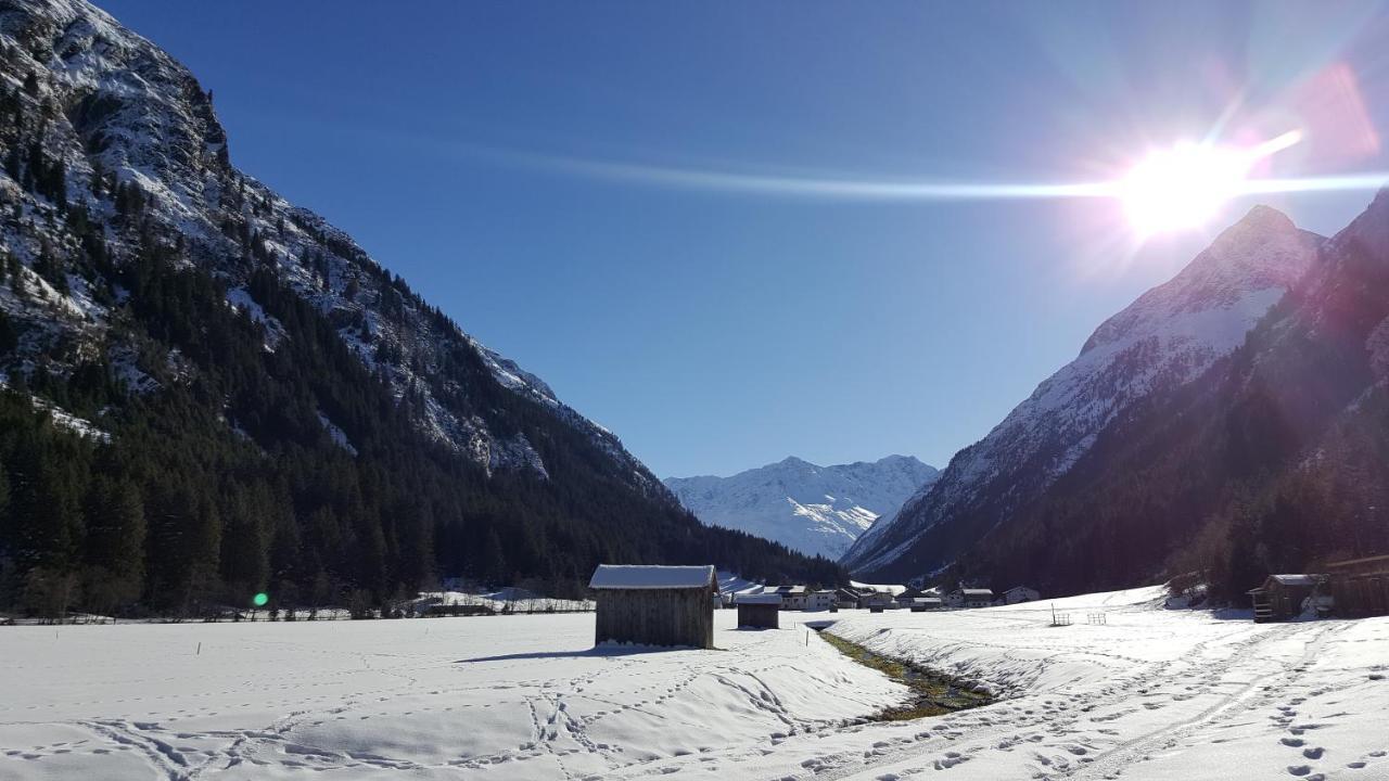 Haus Bergheimat Lejlighed Sankt Leonhard im Pitztal Eksteriør billede