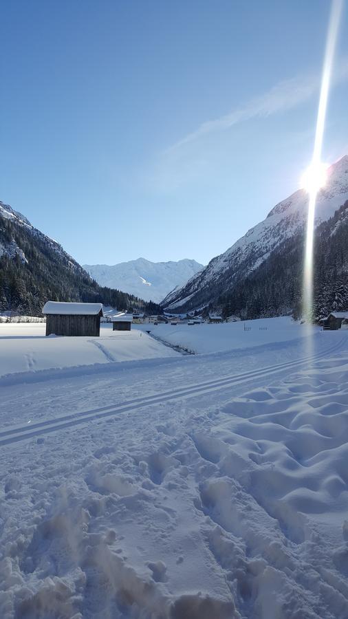 Haus Bergheimat Lejlighed Sankt Leonhard im Pitztal Eksteriør billede